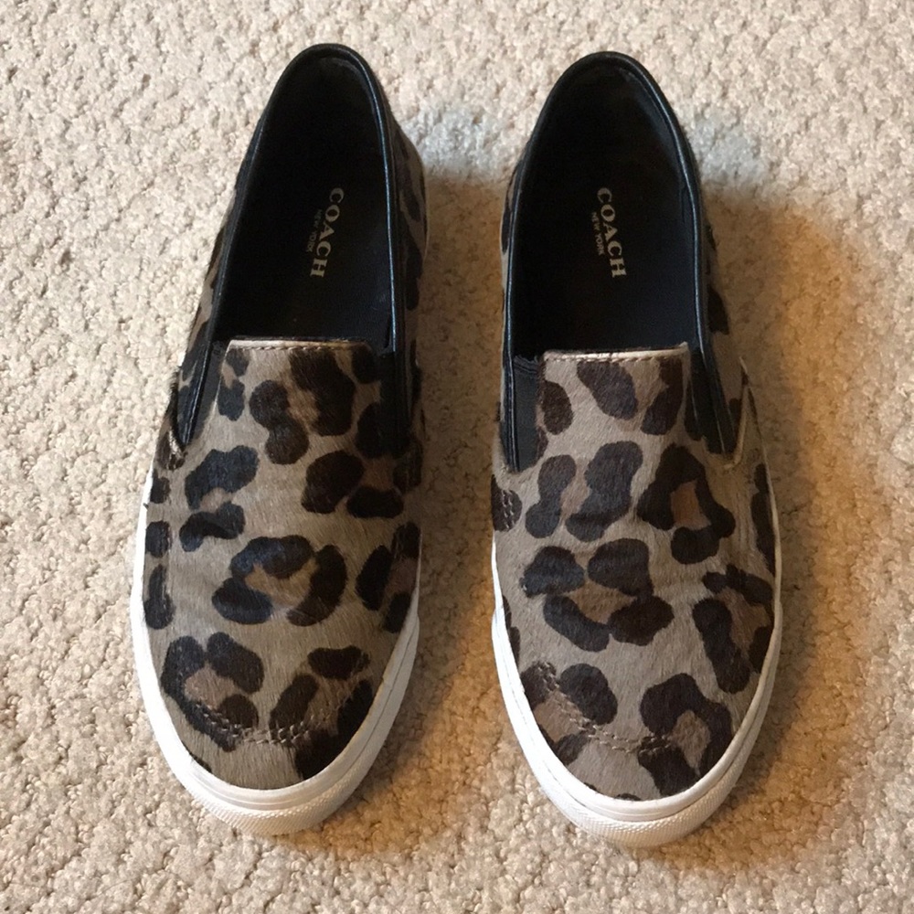 Coach Maggie slip on sneakers.